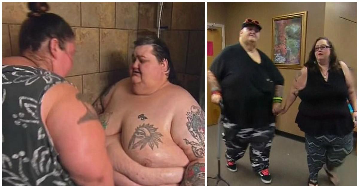 Παθολογικά παχύσαρκο ζευγάρι μπόρεσε να κάνει σεξ για πρώτη φορά μετά από 11 χρόνια σχέσης όταν έχασε συνολικά 260 κιλά