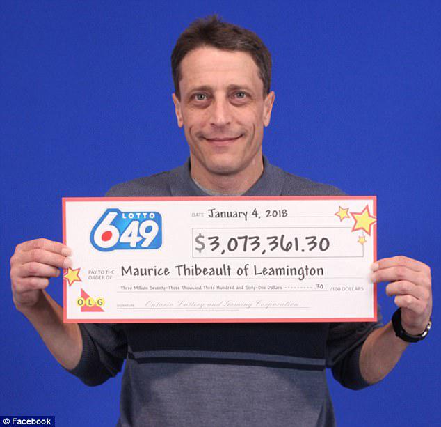 Maurice Thibeault won a $6.1million jackpot in September 2017. But he has so far only been given half of his winnings because his ex-girlfriend is claiming that she is owed half