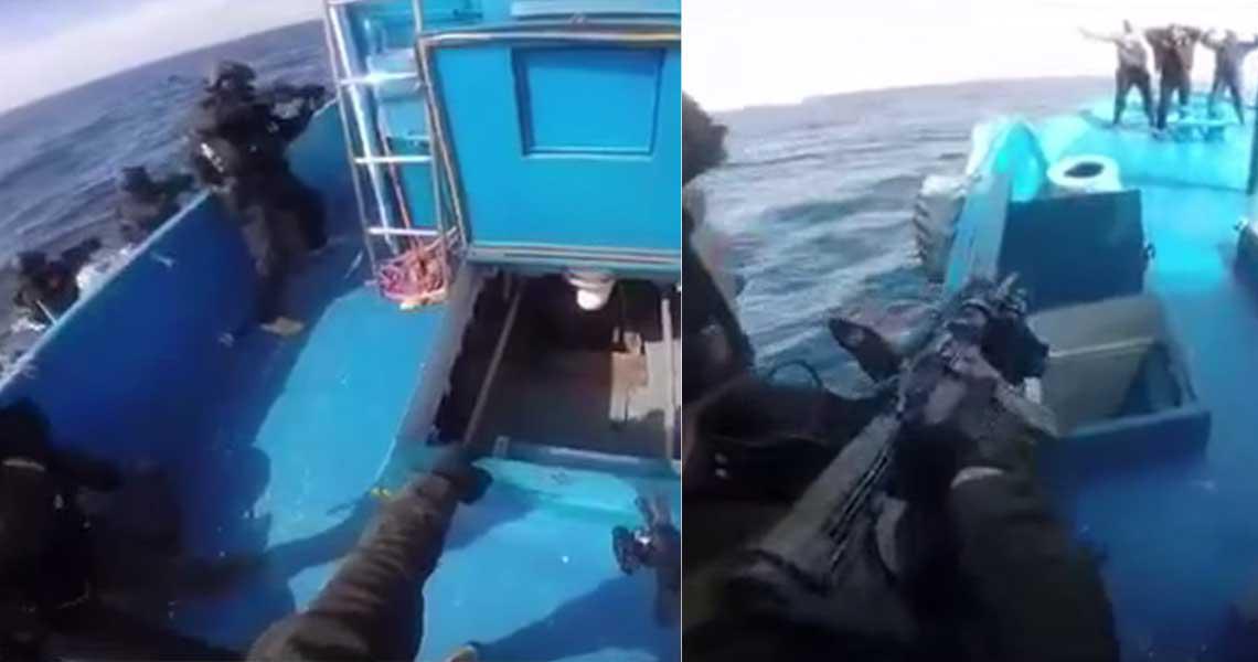 Βατραχάνθρωποι του Λιμενικού καταδίωξαν και έπιασαν σκάφος με 1 τόνο κάνναβη