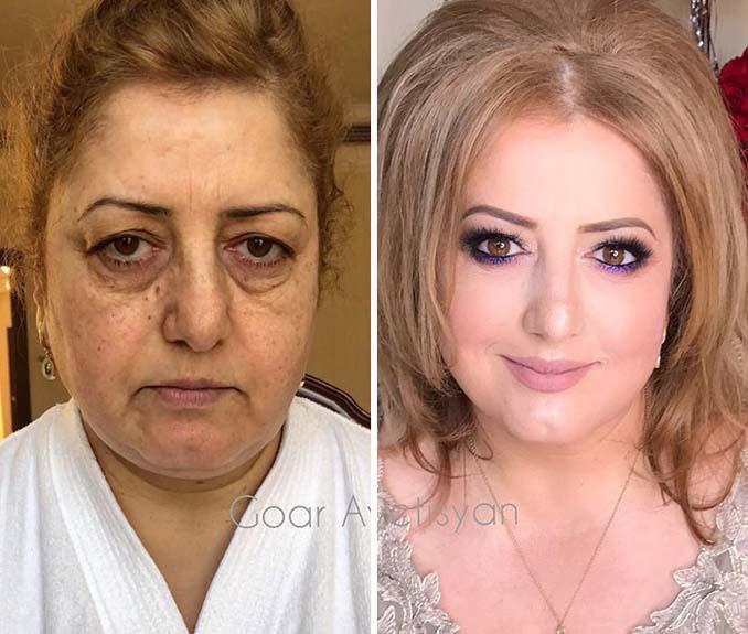 Γυναίκες πριν και μετά την μεταμόρφωση με μακιγιάζ που μοιάζουν άλλος άνθρωπος (11)