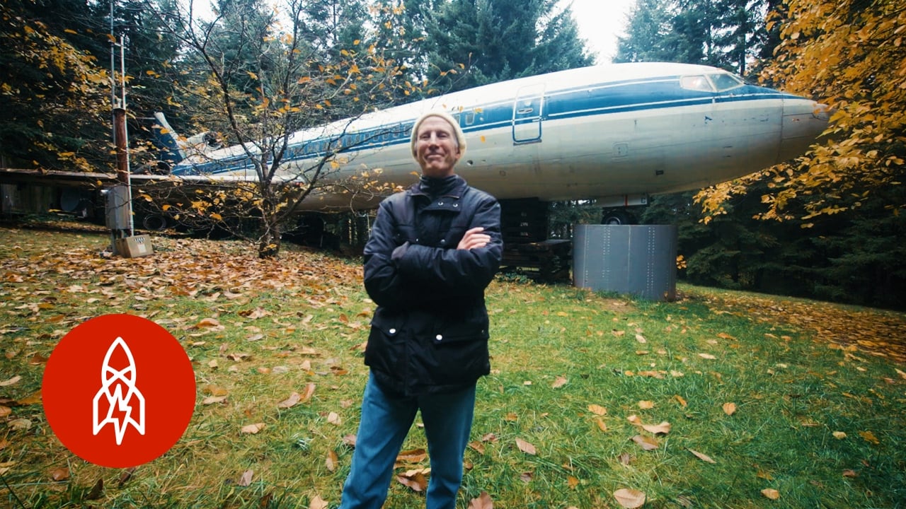 ÎÏÎ¿ÏÎ­Î»ÎµÏÎ¼Î± ÎµÎ¹ÎºÏÎ½Î±Ï Î³Î¹Î± Bruce Campbell Turns Boeing 727 Plane Into home