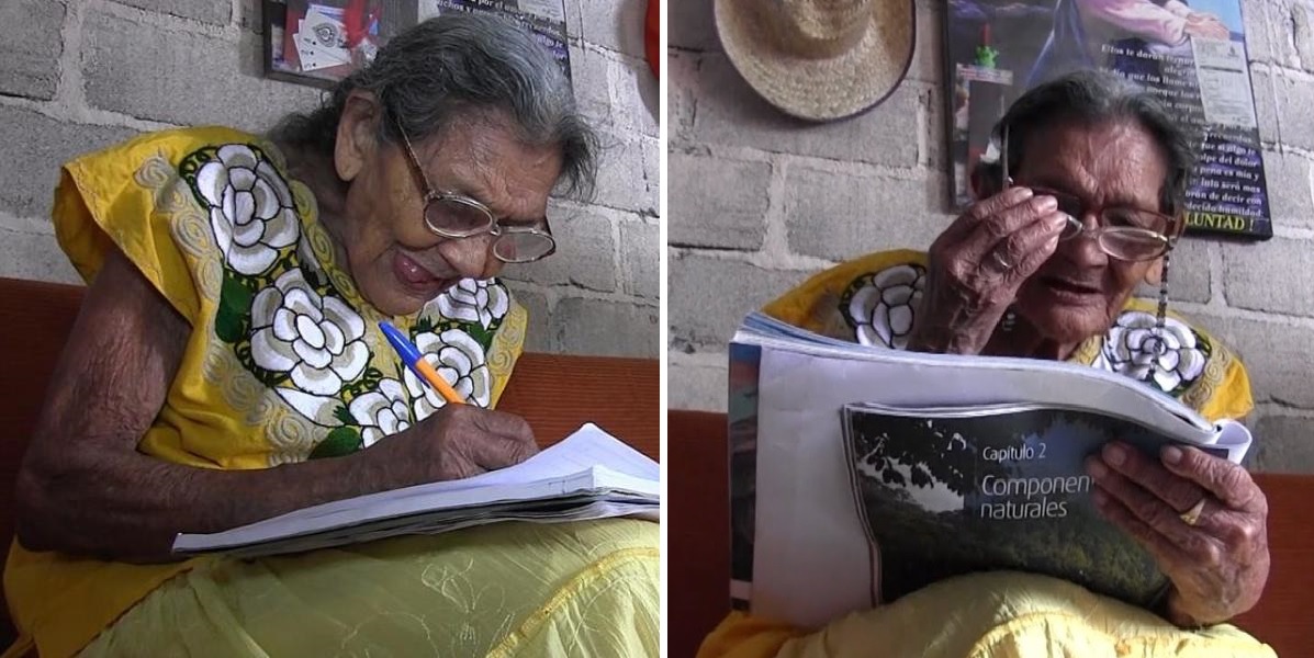 Ηλικιωμένη γράφτηκε στο Λύκειο στα 96 της και θέλει να γίνει βρεφονηπιοκόμος