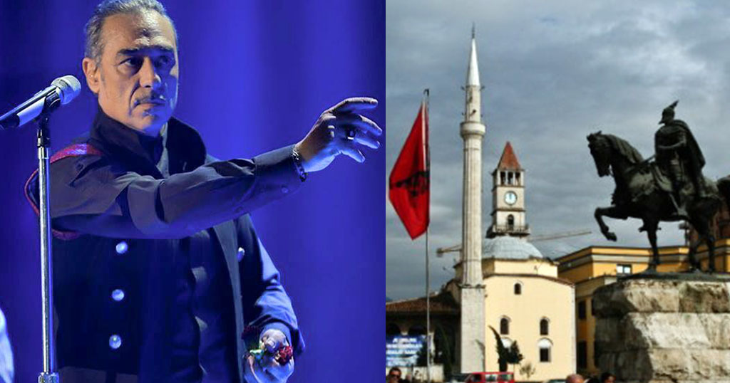 Στα αλβανικά κάλεσε ο Νότης Σφακιανάκης τον κόσμο για να πάει στη συναυλία του