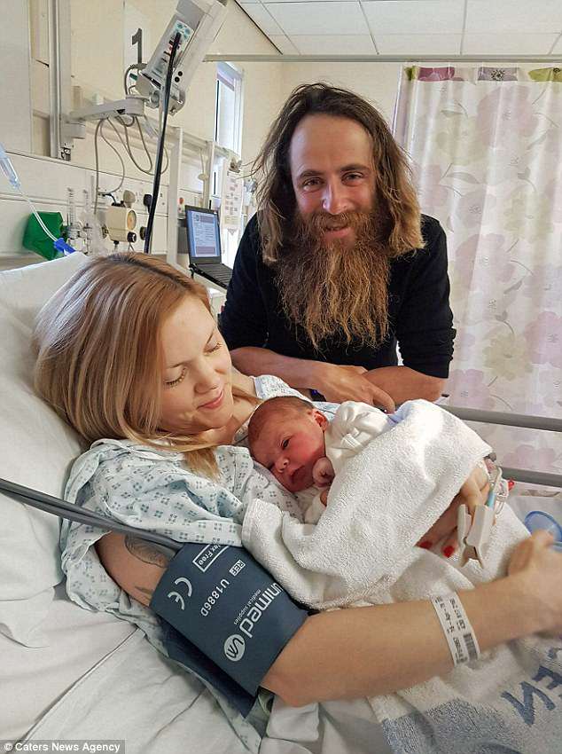 He's got his Jenny! Rob travelled back to the UK to witness the birth of his daughter Bee, and managed to run the London marathon at the same time