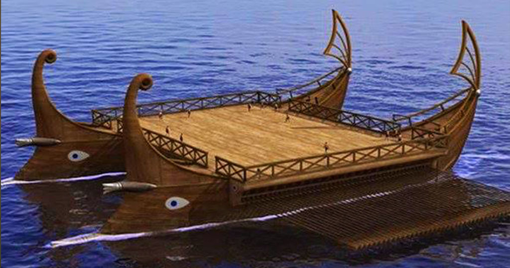 «Τεσσαρακοντήρης»: Το γιγαντιαίο «αεροπλανοφόρο» της Αρχαιότητας