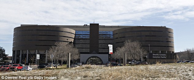 Above, the Jefferson County Detention Facility, also known as the Jeffco jail, where Kemp is being held during the trial