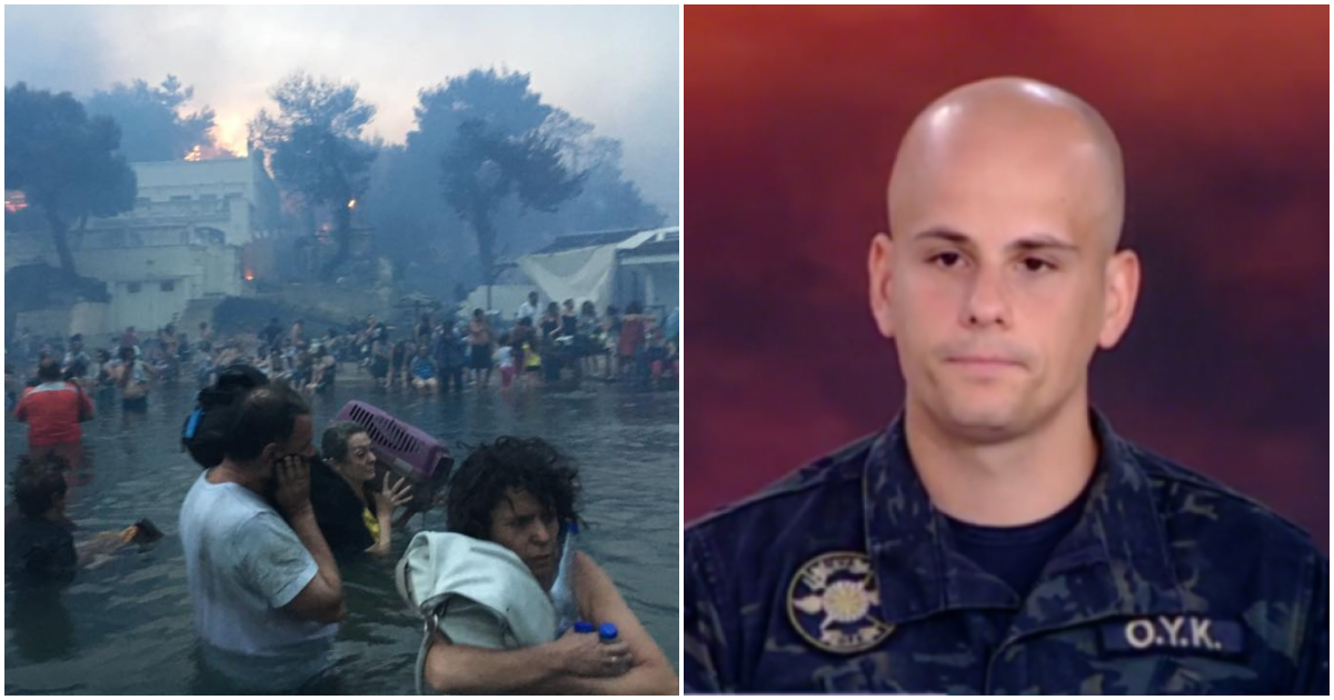 Ήρωας-επικεφαλής των ΟΥΚ έσωσε 465 ανθρώπους από την πυρκαγιά στο Μάτι και είναι παράδειγμα για όλους