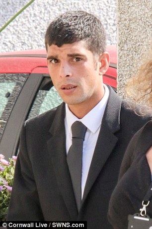 Ahmed, pictured outside court, poured the woman a drink which he forced her to down