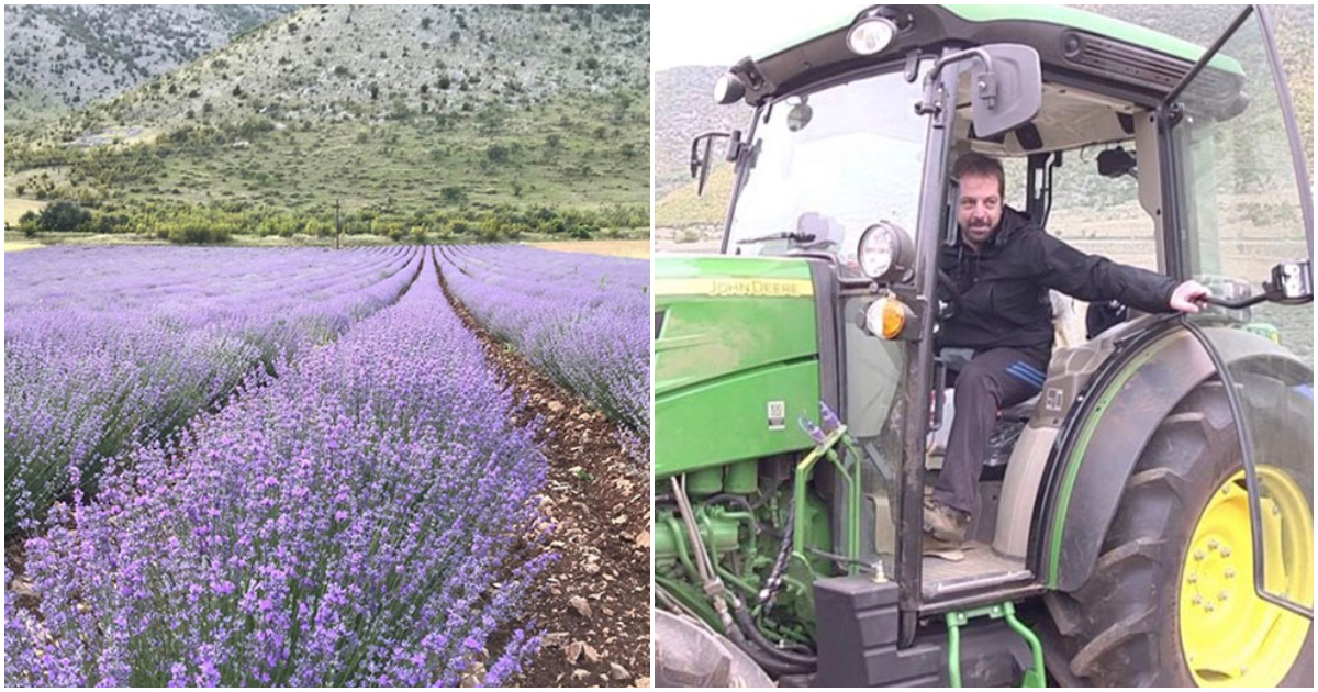 Ο καλύτερος Έλληνας αγρότης είναι μόλις 33 ετών και καλλιεργεί αρωματικά θεραπευτικά φυτά