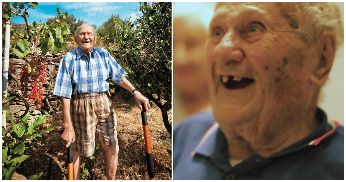 Ηλικιωμένος είχε καρκίνο και του έδιναν 9 μήνες ζωής. Εκείνος πήγε στην Ικαρία και έζησε μέχρι τα 102
