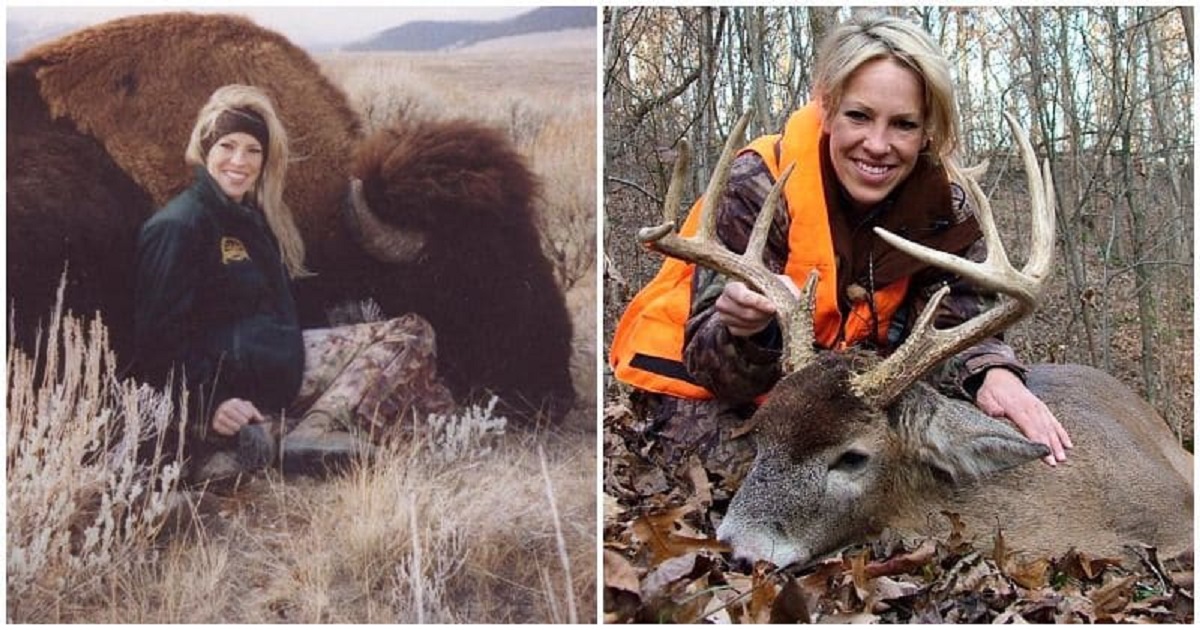 Γυναίκα κυνηγός σκότωσε για χόμπι περισσότερα από 100 άγρια ζώα και οι φωτογραφίες της προκαλούν την οργή του διαδικτύου