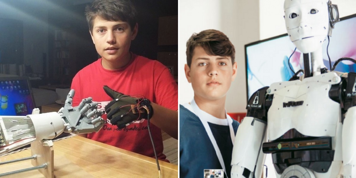 Ο 15χρονος από την Καβάλα που έφτιαξε με 500 ευρώ ρομπότ με τεχνητή νοημοσύνη