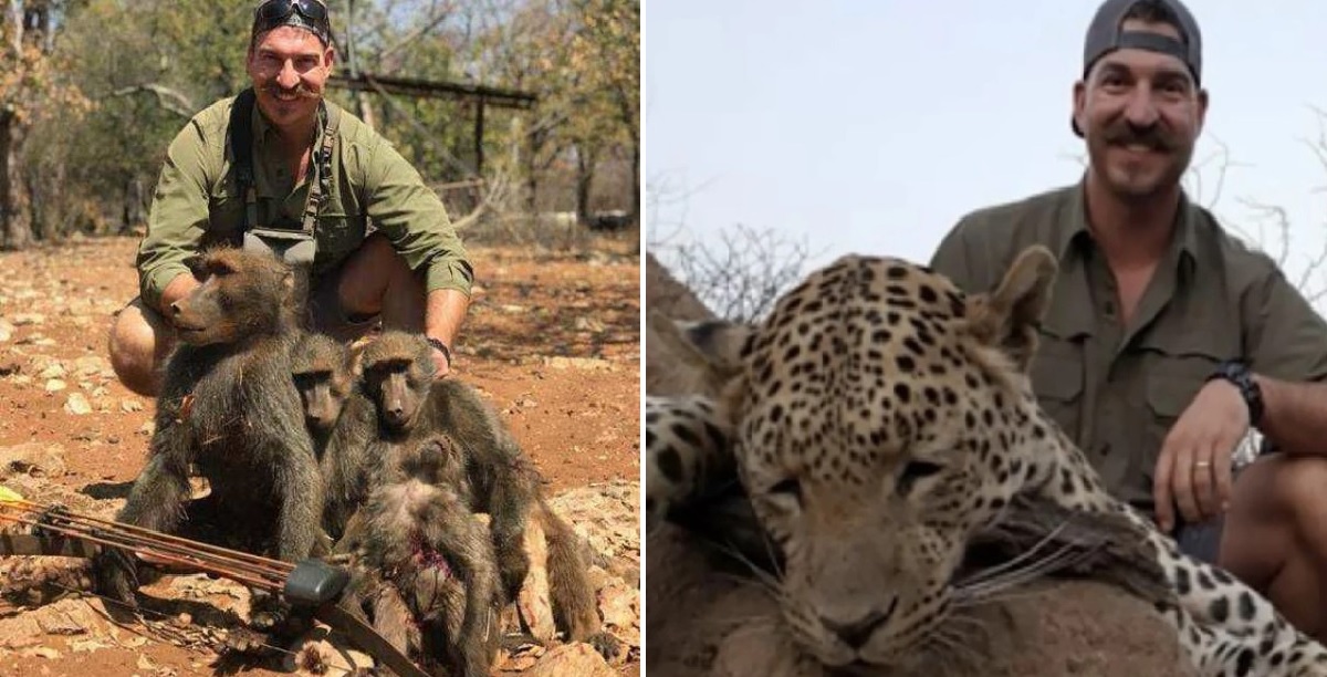 Κυνηγός σκότωσε δεκάδες άγρια ζώα στην Αφρική για να βγάλει σέλφι και έχει προκαλέσει παγκόσμια οργή