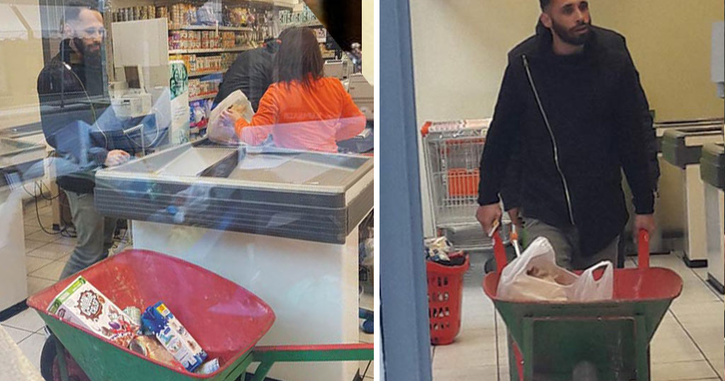Άντρας στην Αιγιαλεία πήγε για ψώνια με καρότσι οικοδομής για να μην πληρώσει σακούλα