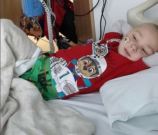 Fighter: Zac is believed to be the only child with his rare form of leukaemia in the UKÂ 