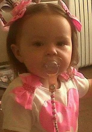 Lauren Wade, who was two years and five months old, died from complications arising from malnutrition in March 2015