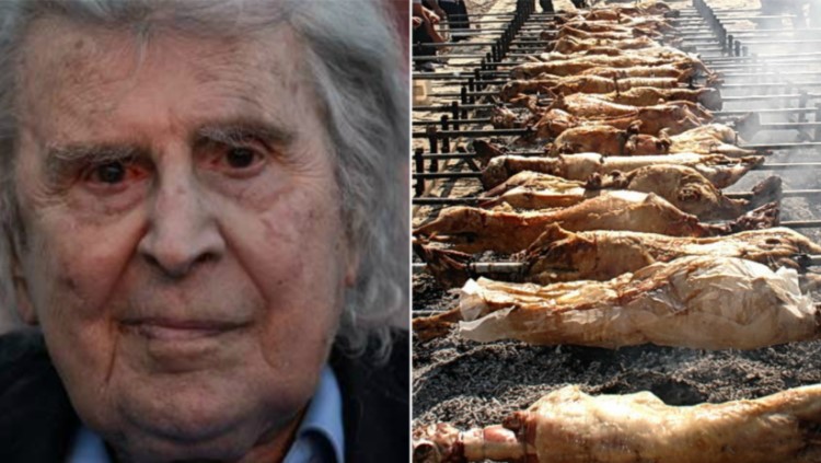 Μίκης Θεοδωράκης για κακοποίηση ζώων: «Να σταματήσει το βάρβαρο έθιμο με το σούβλισμα του αρνιού»