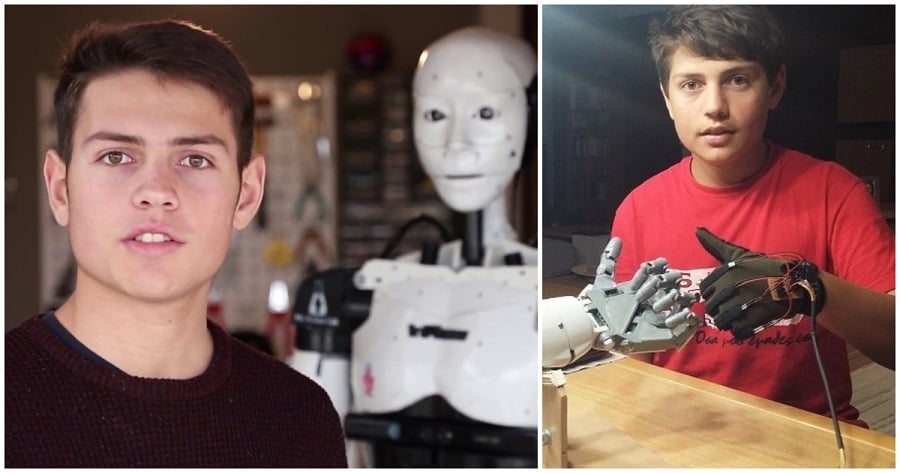 15χρονος Καβαλιώτης έφτιαξε ρομπότ με τεχνητή νοημοσύνη και υποκλίνεται όλος ο πλανήτης