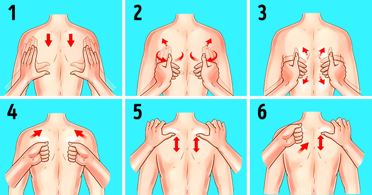9 Εύκολοι Τρόποι Μασάζ που θα Εξαφανίσουν τον Πόνο στη Πλάτη και τον Αυχένα - Εικόνα 10