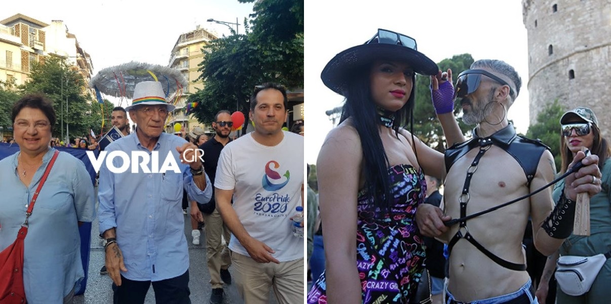 Φωτογραφίες: Με Μπουτάρη και Νοτοπούλου το 8ο «Thessaloniki Pride»