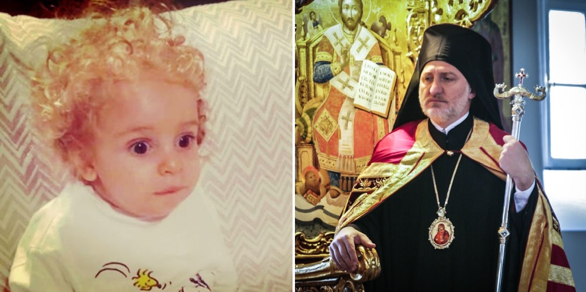 Στο πλευρό του μικρού Παναγιώτη Ραφαήλ ο Αρχιεπίσκοπος Αμερικής – Μίλησε με τον Κικίλια