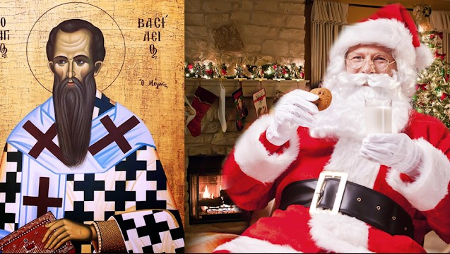 Άλλο πράγμα ο Santa Claus τής Coca Cola καί άλλο ο Άϊ Βασίλης της Ορθοδοξίας