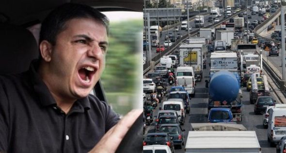 Έλληνες οδηγοί: Μιλούν στο κινητό, βρίζουν, κορνάρουν και είναι οι πιο αγενείς στην Ευρώπη, σύμφωνα με έρευνα