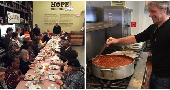 O Jon Bon Jovi άνοιξε δύο εστιατόρια για τους φτωχούς: Εδώ τρώνε δωρεάν όσοι έχουν ανάγκη