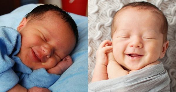 16 νεογέννητα μωρά χαμογελούν στον ύπνο τους και μας ξυπνούν τα ωραιότερα συναισθήματα