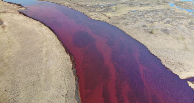 Τεράστια οικολογική καταστροφή στην Αρκτική: 20.000 τόνοι πετρελαίου στον ποταμό Αμπάρναγια