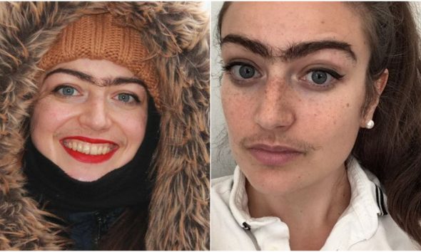 31χρονη γυναίκα σταμάτησε να βγάζει φρύδια και να ξυρίζει μουστάκι γιατί νιώθει θηλυκή με τις τρίχες της