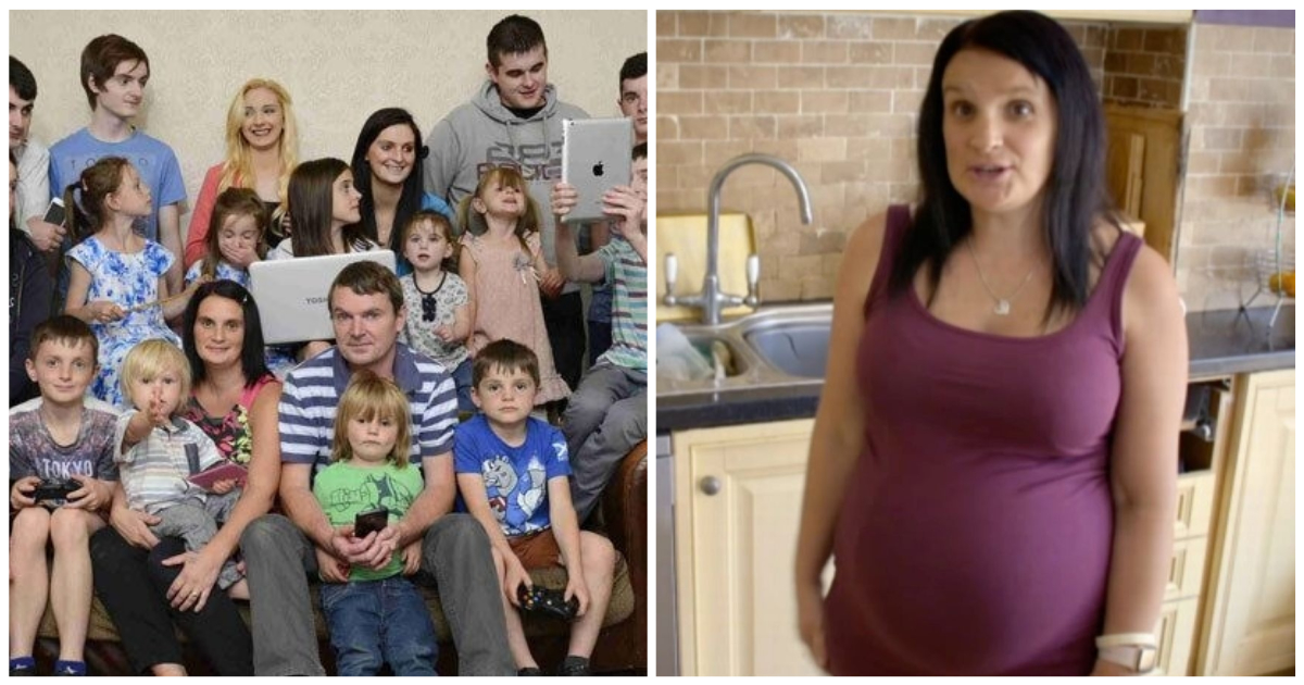 Γυναίκα 44 ετών θα γίνει μάνα για 22η φορά και περιγράφει πως είναι η ζωή με τόσα παιδιά