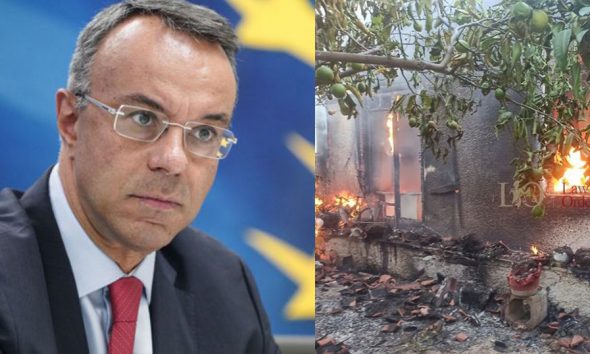 Σταϊκούρας για πυρκαγιές: «Αποζημιώσεις μέχρι και 6.000 ευρώ για κάθε νοικοκυριό»