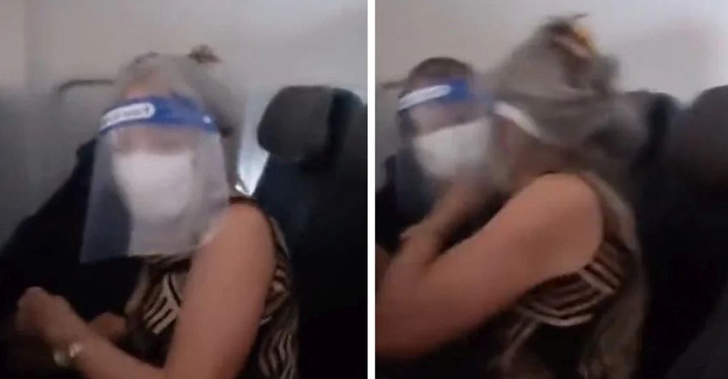 Ζευγάρι ηλικιωμένων έπαθε πανικό όταν ένας νεαρός κατέβασε τη μάσκα για να φάει