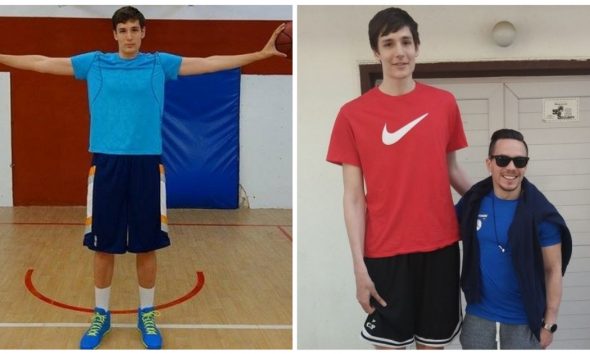 Πέθανε ο Θωμάς Κατσαούνης, 20χρονος «γίγαντας» μπασκετμπολίστας ύψους 2μ20