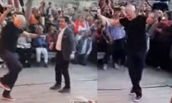 Ο Γιώργου Παπανδρέου χόρεψε λεβέντικο ζεϊμπέκικο στην Τουρκία και ράγισαν τα τσιμέντα