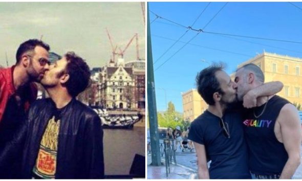 Αύγουστος Κορτώ: Φίλησε δημόσια τον σύντροφό του – “Δεν προκαλεί, δεν απειλεί, το φιλί είναι φιλί”