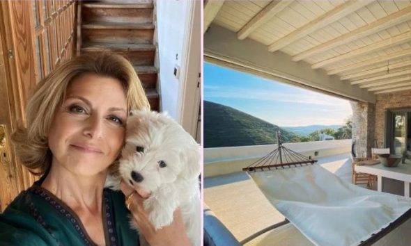 Μάγια Τσόκλη: Ζει μόνιμα στην Τήνο και το σπίτι της μοιάζει με επίγειο Παράδεισο
