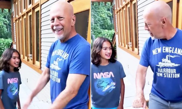 Στοργικός Μπρους Γουίλις: Xορεύει με την 10χρονη κόρη του και συγκινεί παγκοσμίως