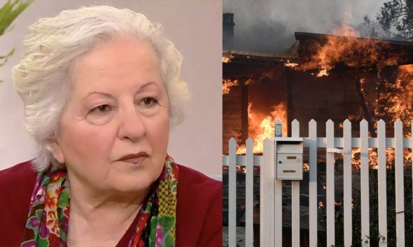 Ελένη Γερασιμίδου: Κάηκε το σπίτι της στην Παλλήνη – «Καταστράφηκαν οι κόποι μιας ζωής»