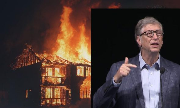 Κτήριο που κάηκε στην Ολλανδία δεν ανήκε στον Bill Gates