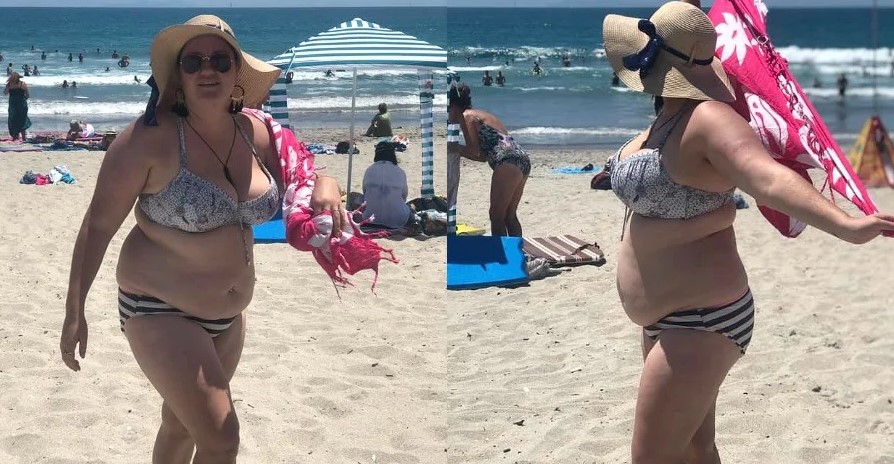 Προσέβαλαν μια γυναίκα στην παραλία για τα κιλά και το σώμα της, αλλά τους έδωσε την καλύτερη απάντηση