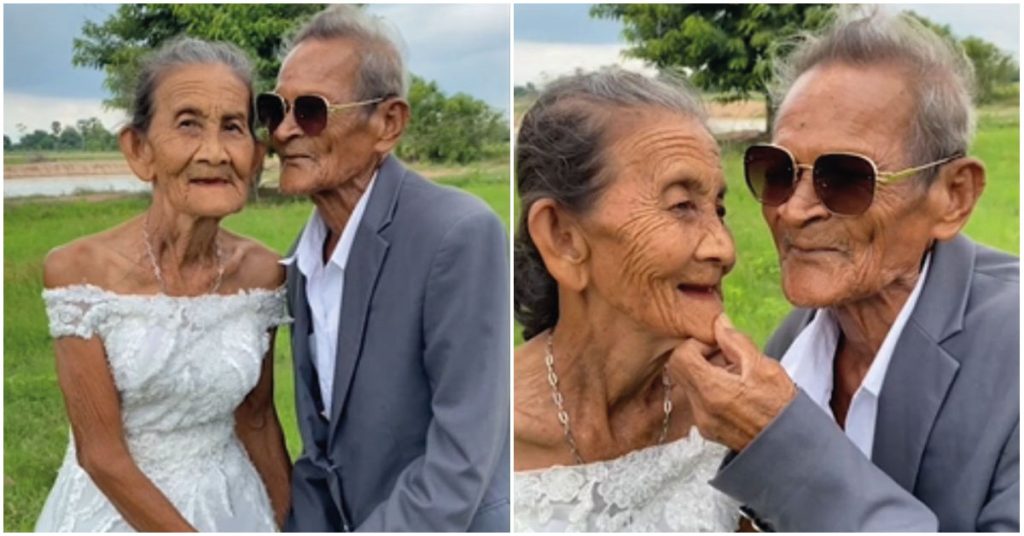 Χαριτωμένοι παππούς και γιαγιά ξαναζούν το γάμο τους μετά από 65 χρόνια γάμου με μια αξιολάτρευτη φωτογράφηση