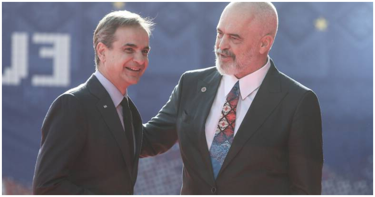 Αλβανός Πρωθυπουργός προς Μητσοτάκη: «Αν και ο Τσίπρας είναι φίλος μου είσαι ο καλύτερος Έλληνας πρωθυπουργός»
