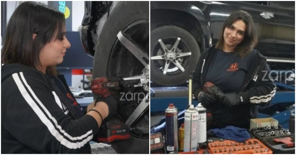 Κρήτη: 20χρονη Χανιώτισσα επισκευάζει αυτοκίνητα και “σπάει” τα στερεότυπα