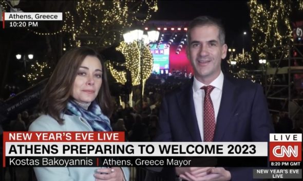 Το CNN «ξεχώρισε» την Πρωτοχρονιά της Αθήνας