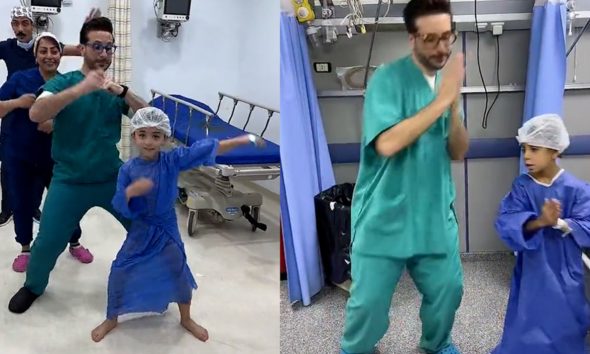 Απίθανος παιδοχειρουργός συνοδεύει τους ασθενείς του στο χειρουργείο για να μην φοβούνται