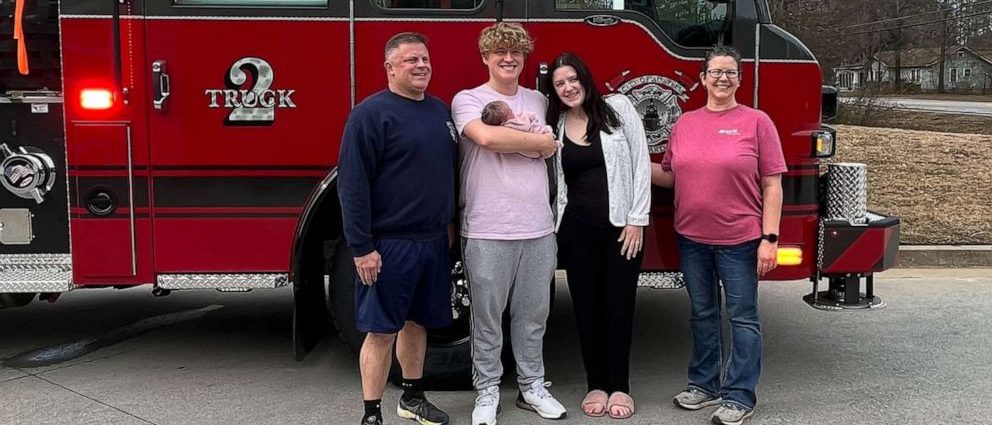 Firefighter helps deliver granddaughter at his own fire station - FM News  Talk 92.7 / 1450AM KOBE