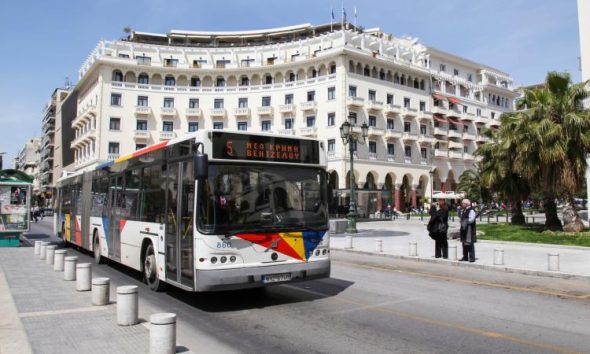 Θεσσαλονίκη: Πεντάωρη στάση εργασίας στα λεωφορεία