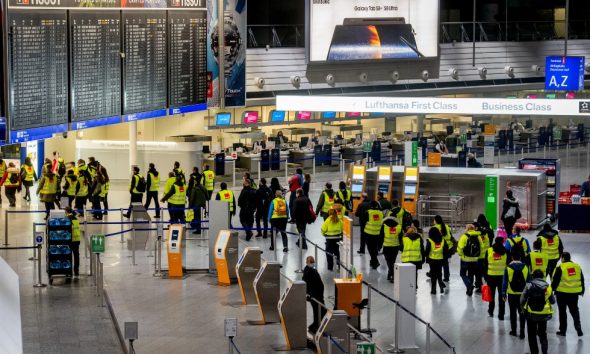 Γερμανία: Ακυρώνονται 351 πτήσεις – Απεργία αύριο σε 4 μεγάλα αεροδρόμια